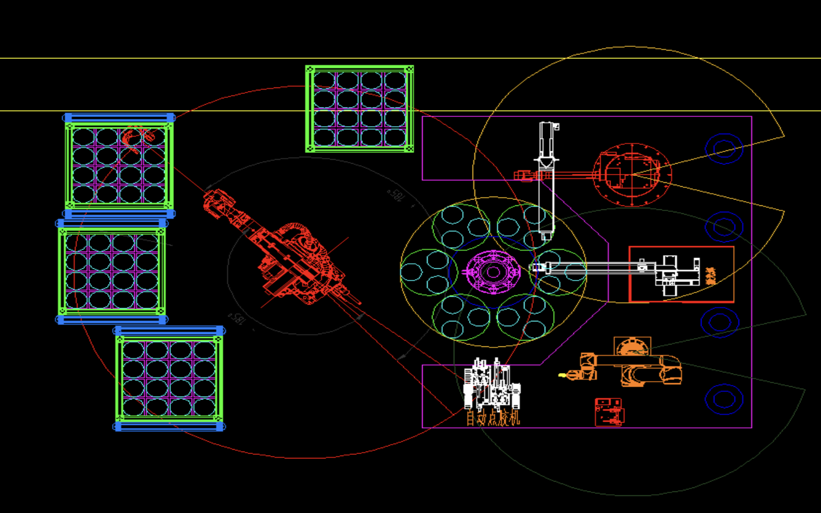 CAD Top View